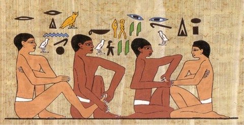 Egypte reflexologie plantaire & palmaire